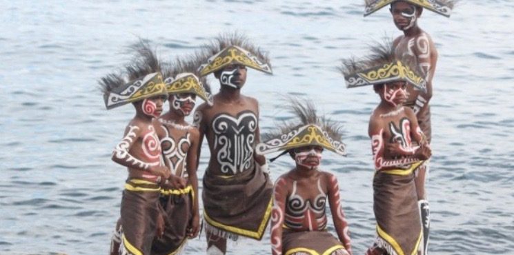 Tribes In Raja Ampat Papua