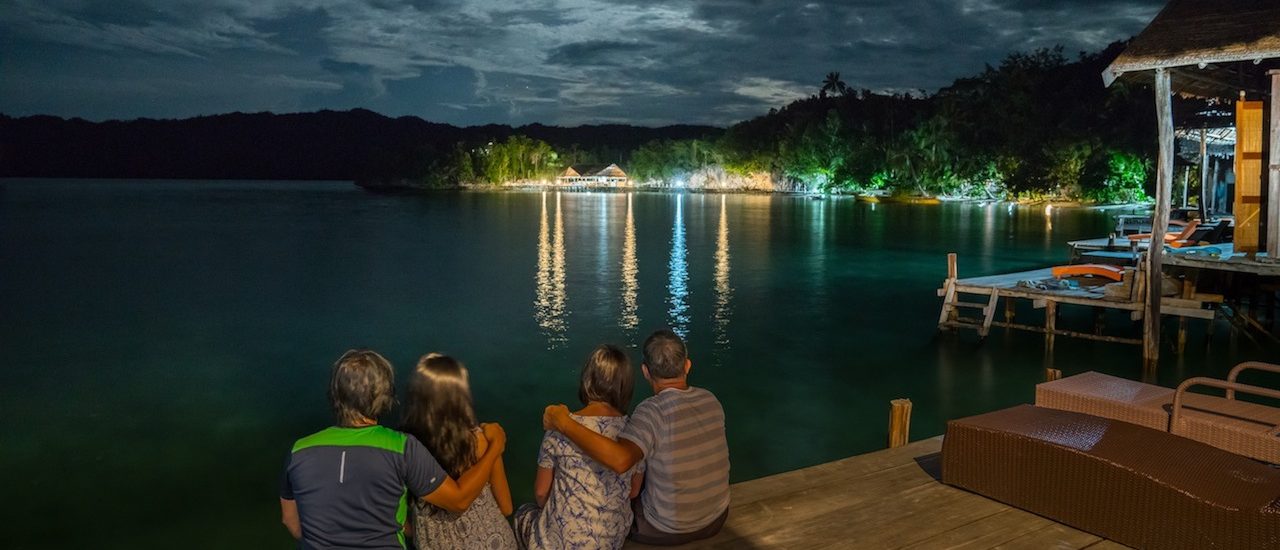 Tourist in Raja Ampat
